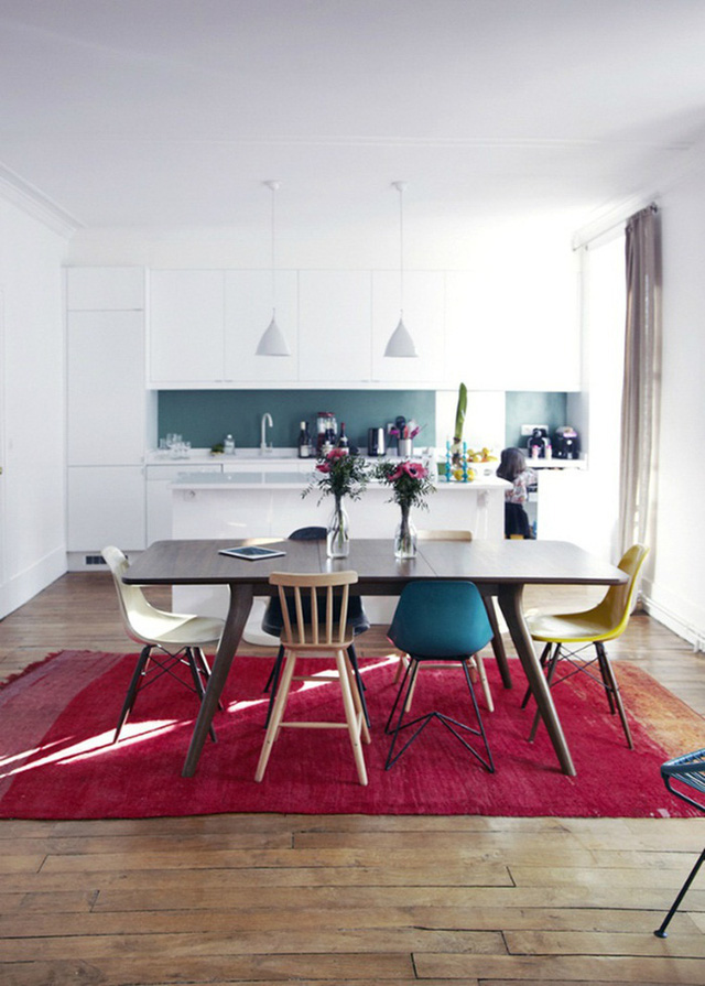 Những ý tưởng tạo vẻ đẹp thời thượng cho phòng ăn bằng bí quyết kết hợp nội thất - Ảnh 9.